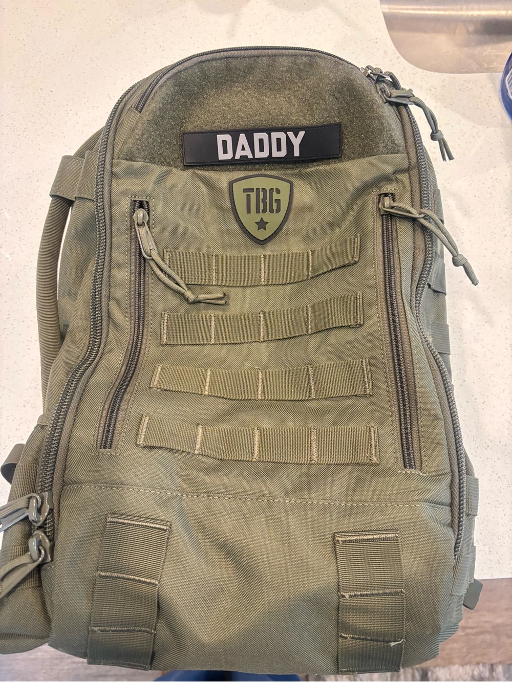 Tactical Baby Gear Daypack Backpack - Ranger Green